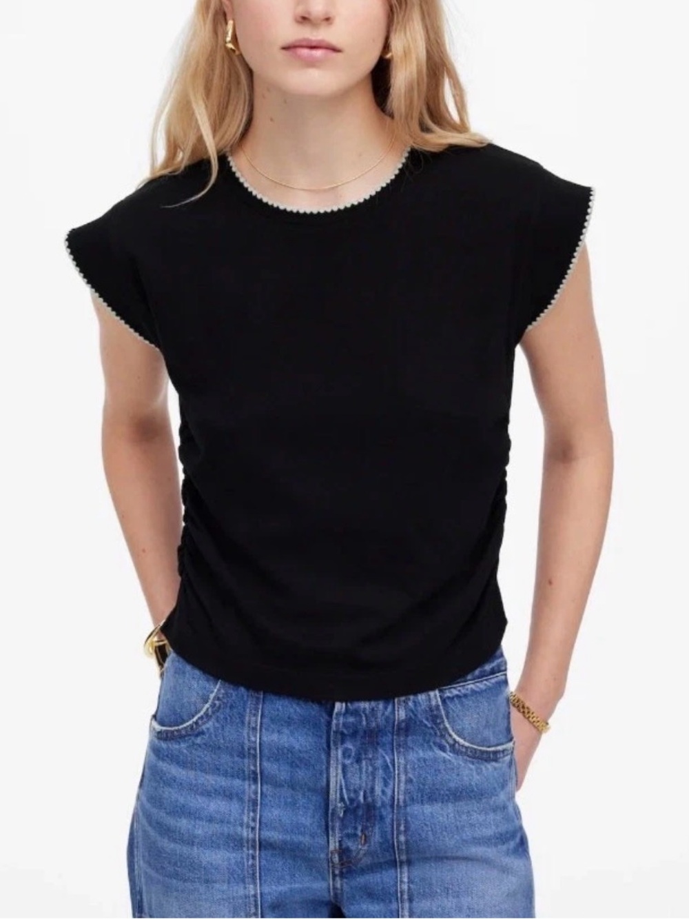 Madewell Side Cinch Muscle Tee